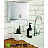 Horizontal C-Fold/Multi-Fold Paper Towel Dispenser, 10.2 x 4 x 11.2, Brushed Nickel (ALP481)