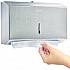 Horizontal C-Fold/Multi-Fold Paper Towel Dispenser, 7.08 x 3.93 x 10.82, Brushed Nickel (ALP481S)