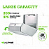 Horizontal C-Fold/Multi-Fold Paper Towel Dispenser, 7.08 x 3.93 x 10.82, Brushed Nickel (ALP481S)