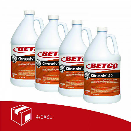 Citrusolv 40 HD Degreaser, Citrus Scent, 1 gal Bottle, 4/Carton (2110400)