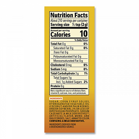 Hazelnut Creamer Powder, 15 oz Canister (12345)