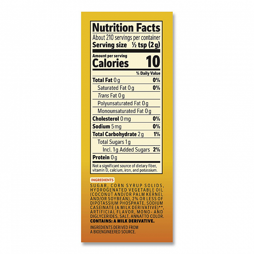 Hazelnut Creamer Powder, 15 oz Canister (12345)
