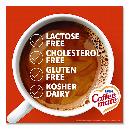Non-Dairy Powdered Creamer, Hazelnut, 15 oz Canister, 12/Carton (12345CT)
