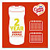 Non-Dairy Powdered Creamer, Hazelnut, 15 oz Canister, 12/Carton (12345CT)