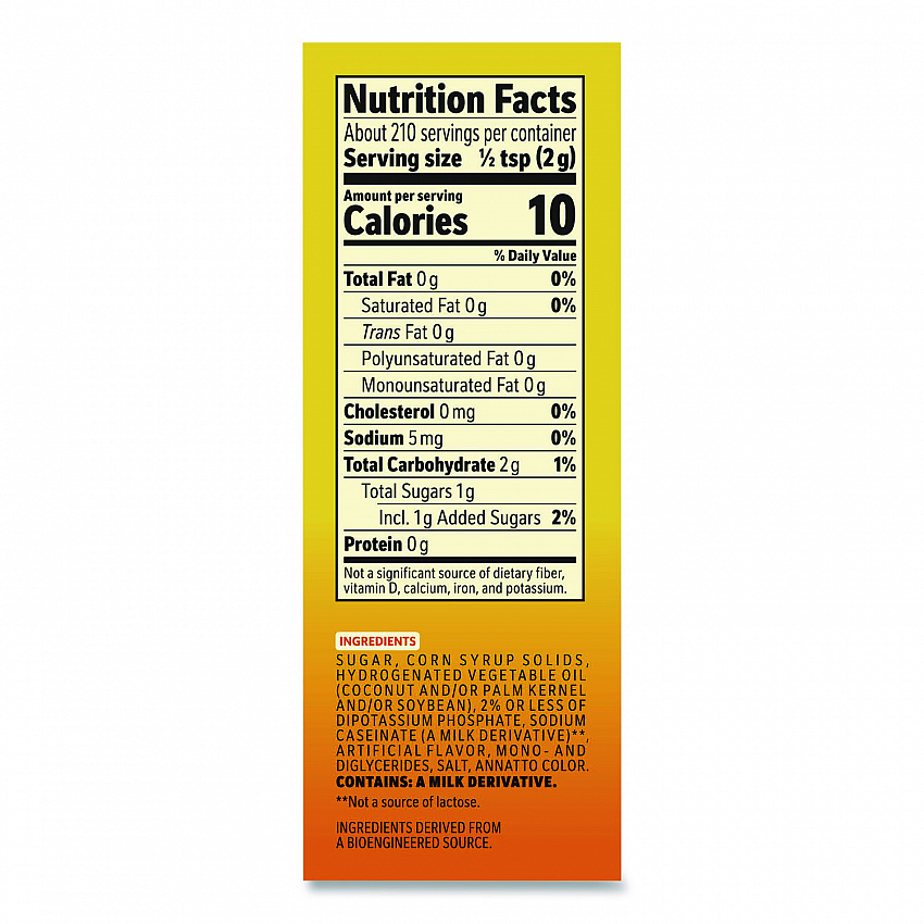 Non-Dairy Powdered Creamer, Hazelnut, 15 oz Canister, 12/Carton (12345CT)