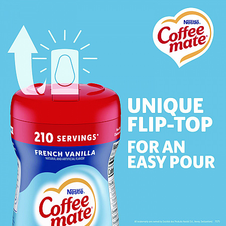 French Vanilla Powdered Creamer, 15 oz. Canister (35775)
