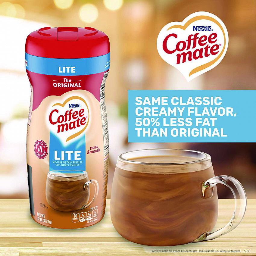 Powdered Creamer, Original Lite, 11 oz Canister (74185)