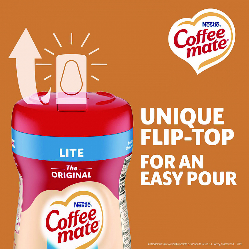 Powdered Creamer, Original Lite, 11 oz Canister (74185)