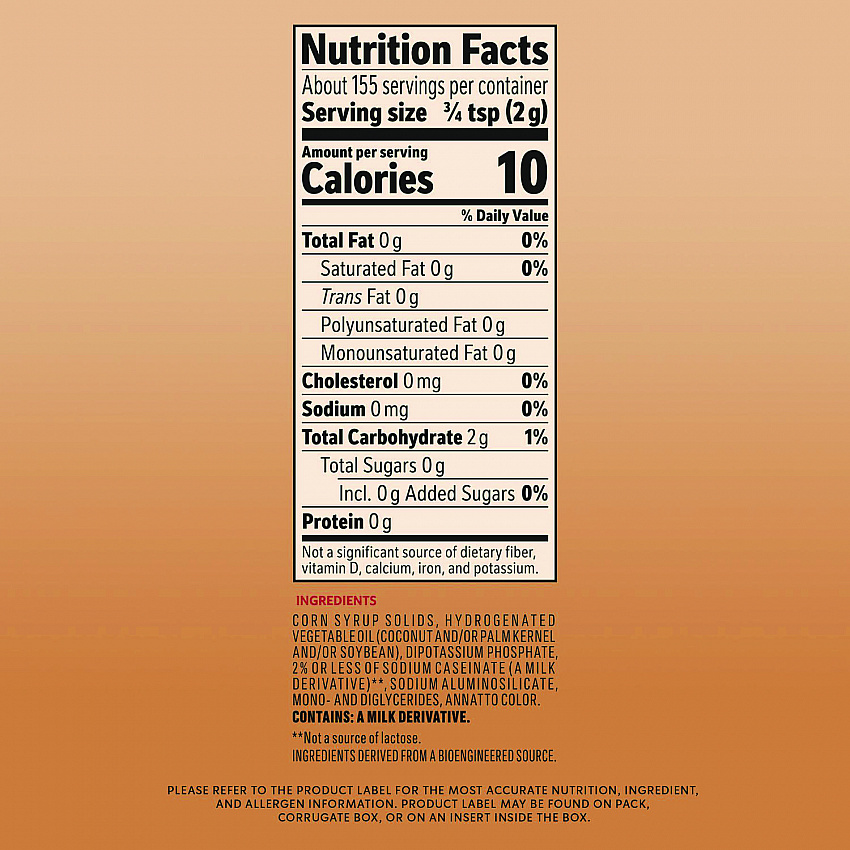 Powdered Creamer, Original Lite, 11 oz Canister, 12/Carton (74185CT)