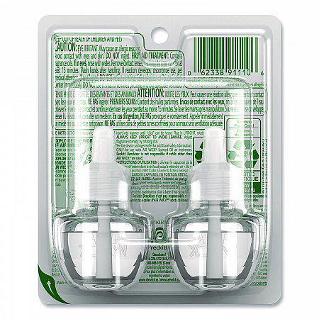 Scented Oil Refills, Paradise Retreat, 0.67 oz, 2/Pack, 6 Packs/Carton (91110)