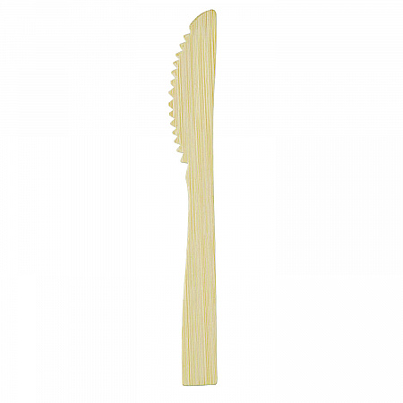 Bamboo Cutlery, Mediumweight Knife, Paper, Light Golden, 100/Pack, 10 Packs/Carton (ANKBAM)