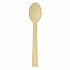 Bamboo Cutlery, Mediumweight Spoon, Paper, Light Golden, 100/Pack, 10 Packs/Carton (ANSBAM)