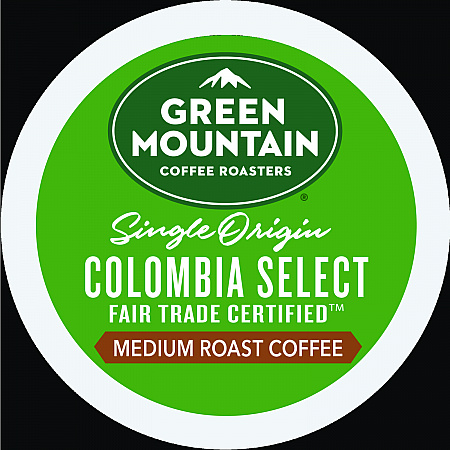 Colombian Fair Trade Select Coffee K-Cups, 24/Box (6003)