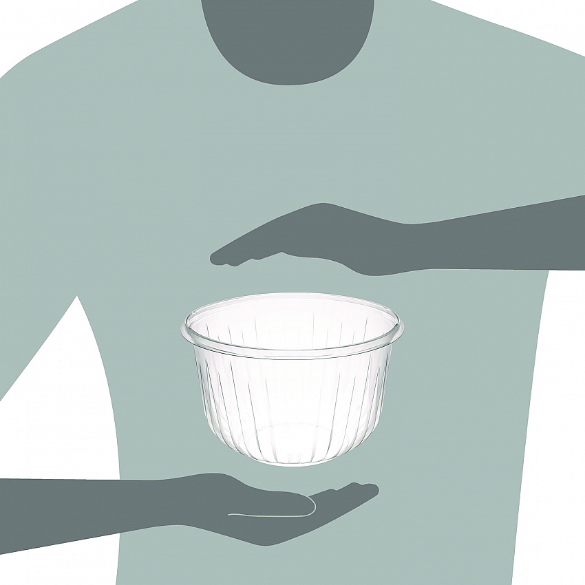 PresentaBowls Clear Bowls, 64 oz, Plastic, 252/Carton (PET64B)