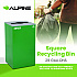 29 Gallon Trash/Recycling Cans, Steel, Green Mixed Recycling Can with Mixed Lid (4450KITGRNMM)