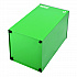 29 Gallon Trash/Recycling Cans, Steel, Green Mixed Recycling Can with Mixed Lid (4450KITGRNMM)
