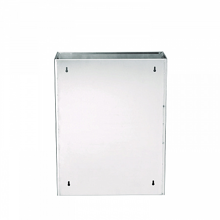 Stainless Steel Surface-Mounted Waste Receptacle, 6.4 gal, Brushed Stainless Steel (ALP491)