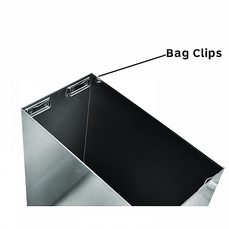 Stainless Steel Recessed Paper Towel Dispenser with Waste Receptacle, 56 x 4 x 17 (ALP492)