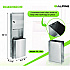 Stainless Steel Recessed Paper Towel Dispenser with Waste Receptacle, 56 x 4 x 17 (ALP492)