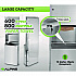 Stainless Steel Recessed Paper Towel Dispenser with Waste Receptacle, 56 x 4 x 17 (ALP492)