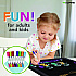 LED Illuminated Hanging Message Writing Board, Black 26