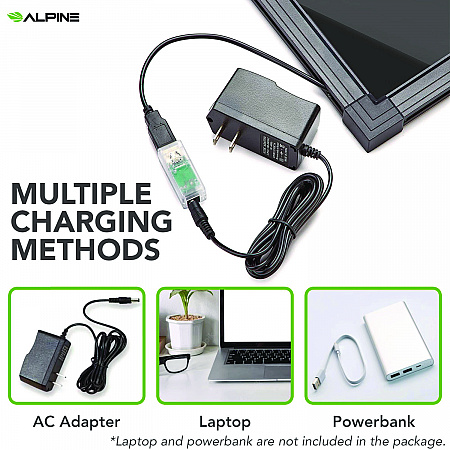 LED Illuminated Hanging Message Writing Board, Black 22