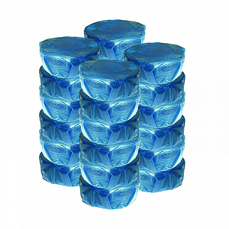 Drop-In Tank Non-Para Cleaner Block, Unscented, Blue, 24/Box (24DIF)