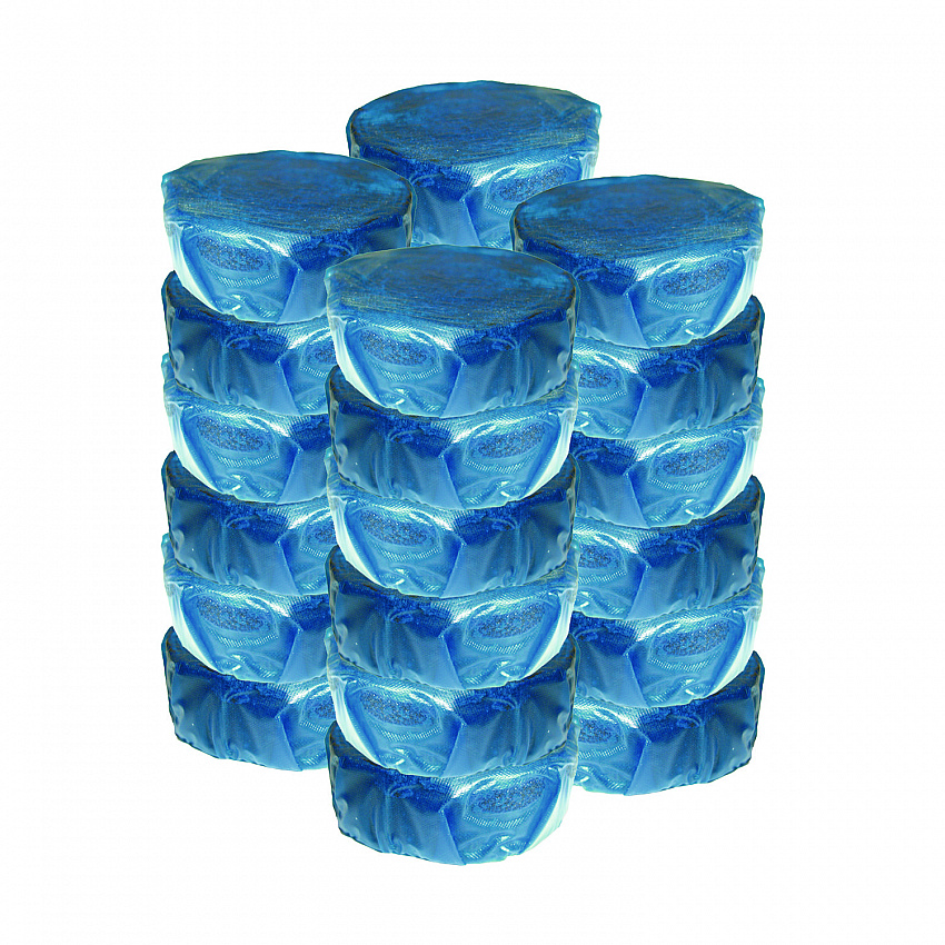 Drop-In Tank Non-Para Cleaner Block, Unscented, Blue, 24/Box, 3 Boxes/Carton (24DIFCT)