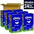 Ultra Soft Facial Tissue, 3-Ply, White, 120 Sheets/Box, 4 Boxes/Pack, 6 Packs/Carton (54315)