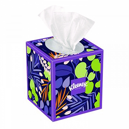 Ultra Soft Facial Tissue, 3-Ply, White, 60 Sheets/Box, 18 Boxes/Carton (54278)