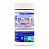 Disinfecting Wipes, 1 Ply, 7 x 7.25, Lemon and Lime Blossom, White, 80 Wipes/Canister, 6 Canisters/Carton (77182CT)