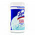 Disinfecting Wipes, 1-Ply, 7 x 7.25, Crisp Linen, White, 80 Wipes/Canister, 6 Canisters/Carton (89346CT)
