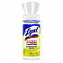 Disinfecting Wipes, 1-Ply, 7 x 7.25, Lemon and Lime Blossom, White, 35 Wipes/Canister (81145)