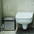 Rectangular Sensor Trash Can, 2.5 gal, Plastic, Silver (HLS02SS)