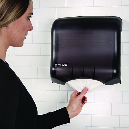 Ultrafold Towel Dispenser, 11.5 x 6 x 11.5, Black (T1750TBK)