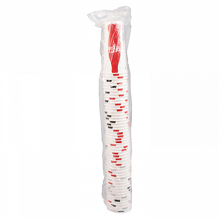 Double Sided Poly (DSP) Paper Cold Cups, 44 oz, Coca-Cola Design, 500/Carton (TPH445105820)