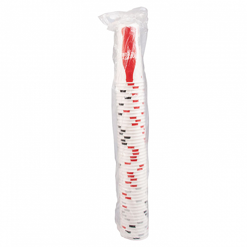 Double Sided Poly (DSP) Paper Cold Cups, 44 oz, Coca-Cola Design, 500/Carton (TPH445105820)