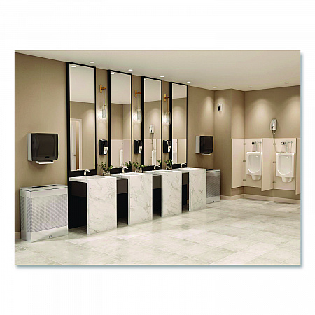 One Shot Soap Dispenser - Touch Free, Foam, 800 mL/1,600 mL, 1.9 x 5.5 x 4, Polished Chrome (4870465)