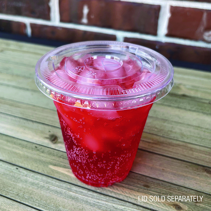 Clear Plastic PET Cups, 9 oz, 50/Pack (PET9SPK)