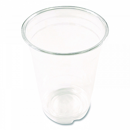 Clear Plastic PET Cups, 14 oz, 50/Bag, 20 Bags/Carton (PET14)