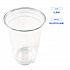 Clear Plastic PET Cups, 14 oz, 50/Pack (PET14PK)