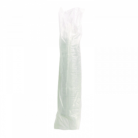 PET Cold Cup Straw-Slot Lids, Fits 9 oz to 10 oz Cold Cups, Plastic, Clear, 1,000/Carton (PET910STRAW)