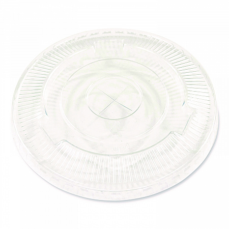 PET Cold Cup Straw-Slot Lids, Fits 9 oz to 10 oz Cold Cups, Plastic, Clear, 1,000/Carton (PET910STRAW)