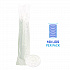PET Cold Cup Straw-Slot Lids, Fits 9 oz Squat/12 oz Cold Cups, Plastic, Clear, 100/Pack (PET912STRAPK)