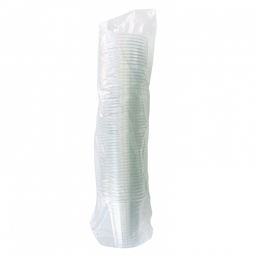 Clear Plastic PET Cups, 14 oz, 50/Pack (PET14PK)