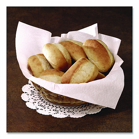 Dinner Napkins, 2-Ply, 16 x 16, White, 1,000/Carton (125023)
