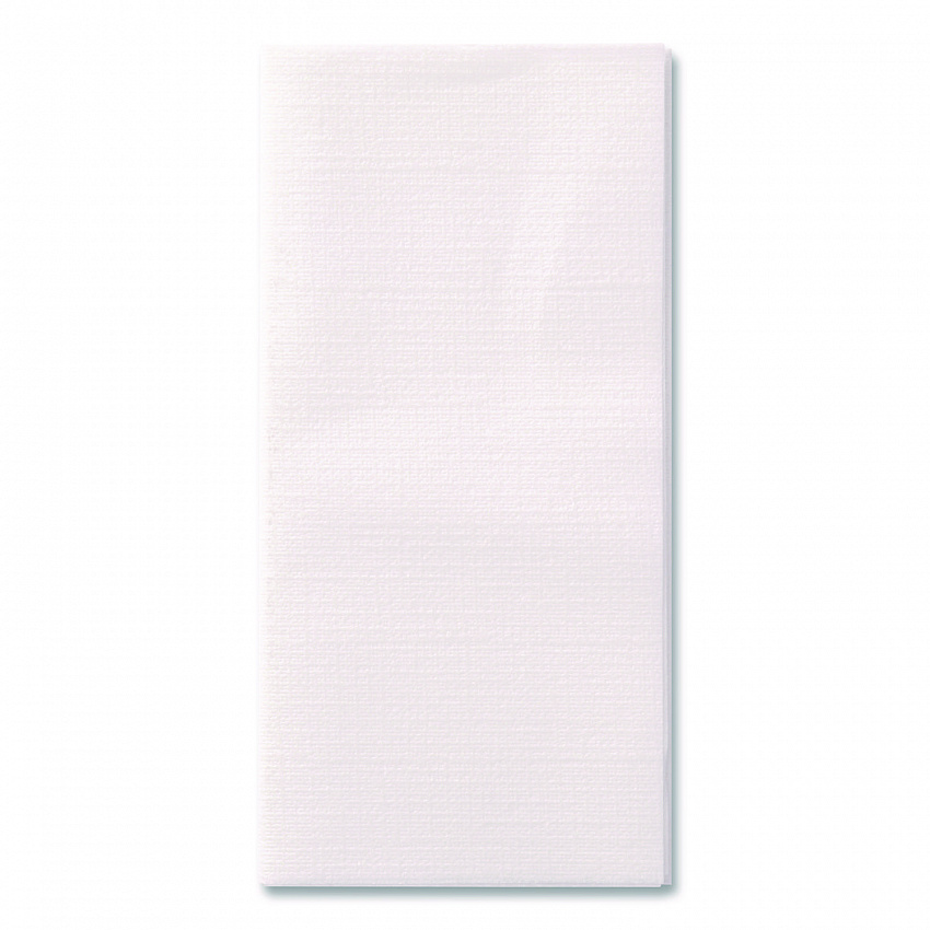 Dinner Napkins, 2-Ply, 16 x 16, White, 1,000/Carton (125023)