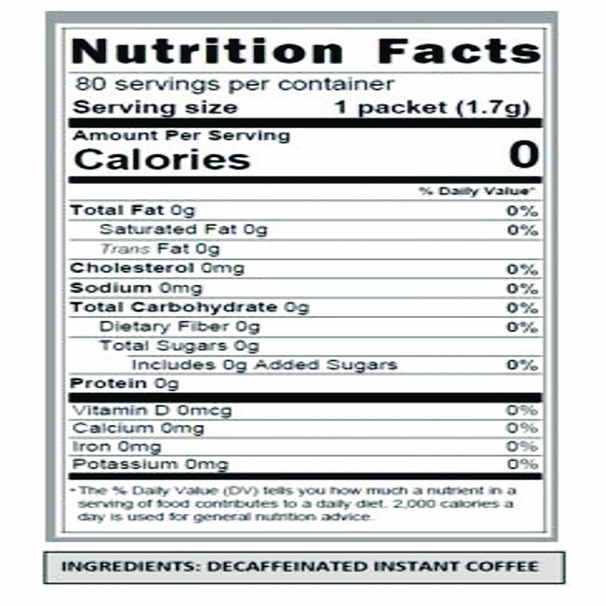 Taster's Choice Stick Pack, Decaf, 0.06 oz, 80/Box, 6 Boxes/Carton (66488CT)
