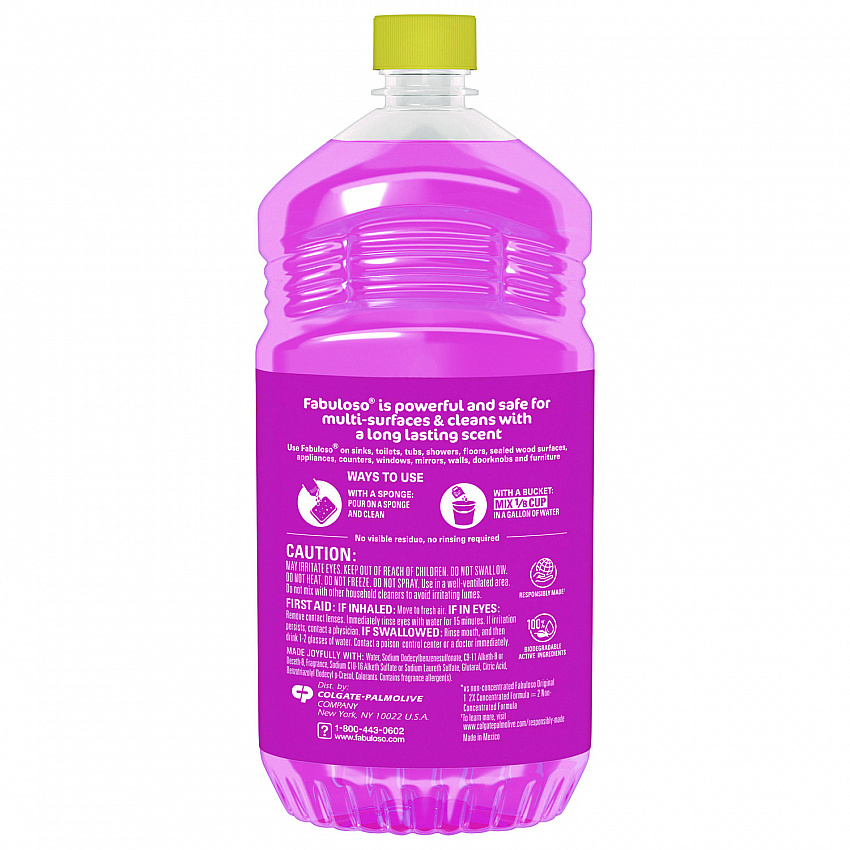Multi-Use Cleaner, Watermelon Scent, 56 oz Bottle, 6/Carton (61038631CT)