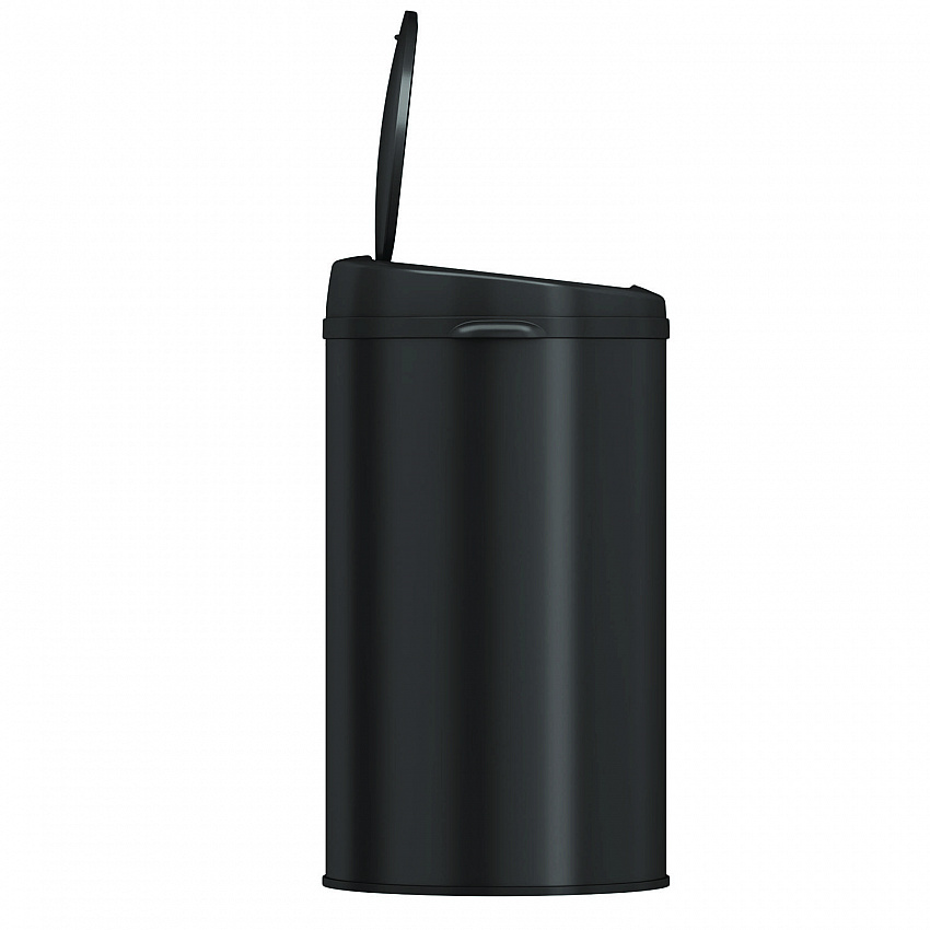 Sensor Trash Can, 8 gal, Plastic/Stainless Steel, Black (HLS08RB)